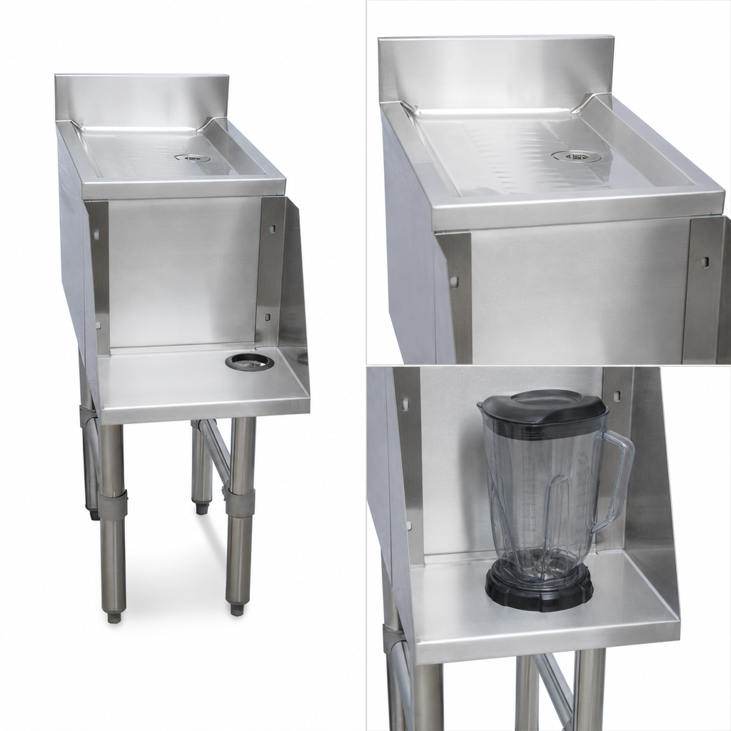 Drainboard with Blender Shelf
