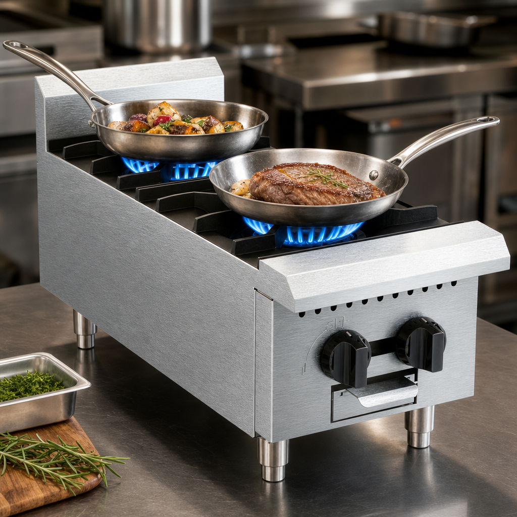 High-Efficiency Open Burners