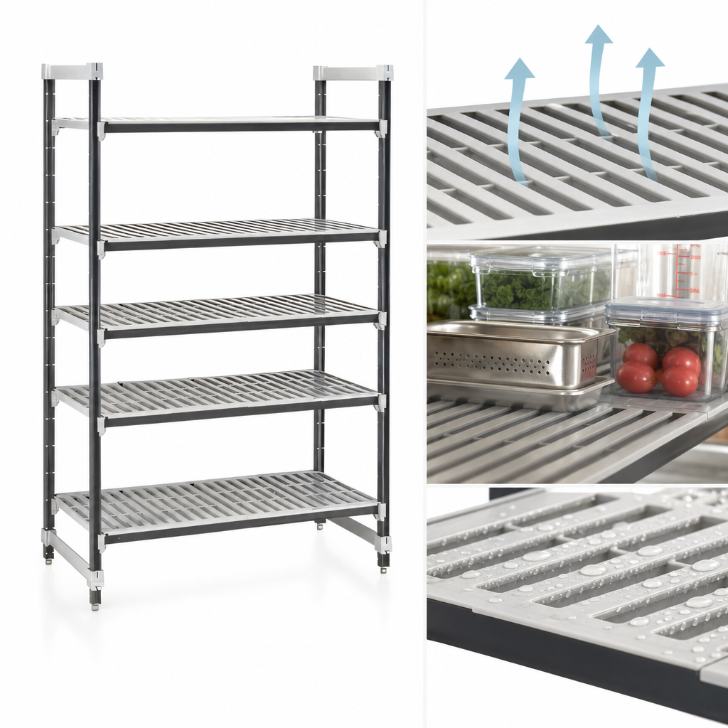 Vented Reinforced Shelf Plates