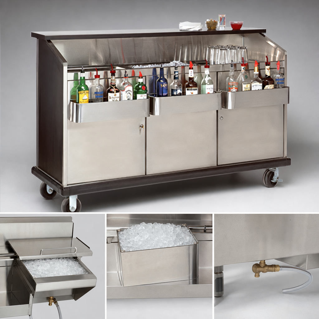Insulated Integral Ice Bin