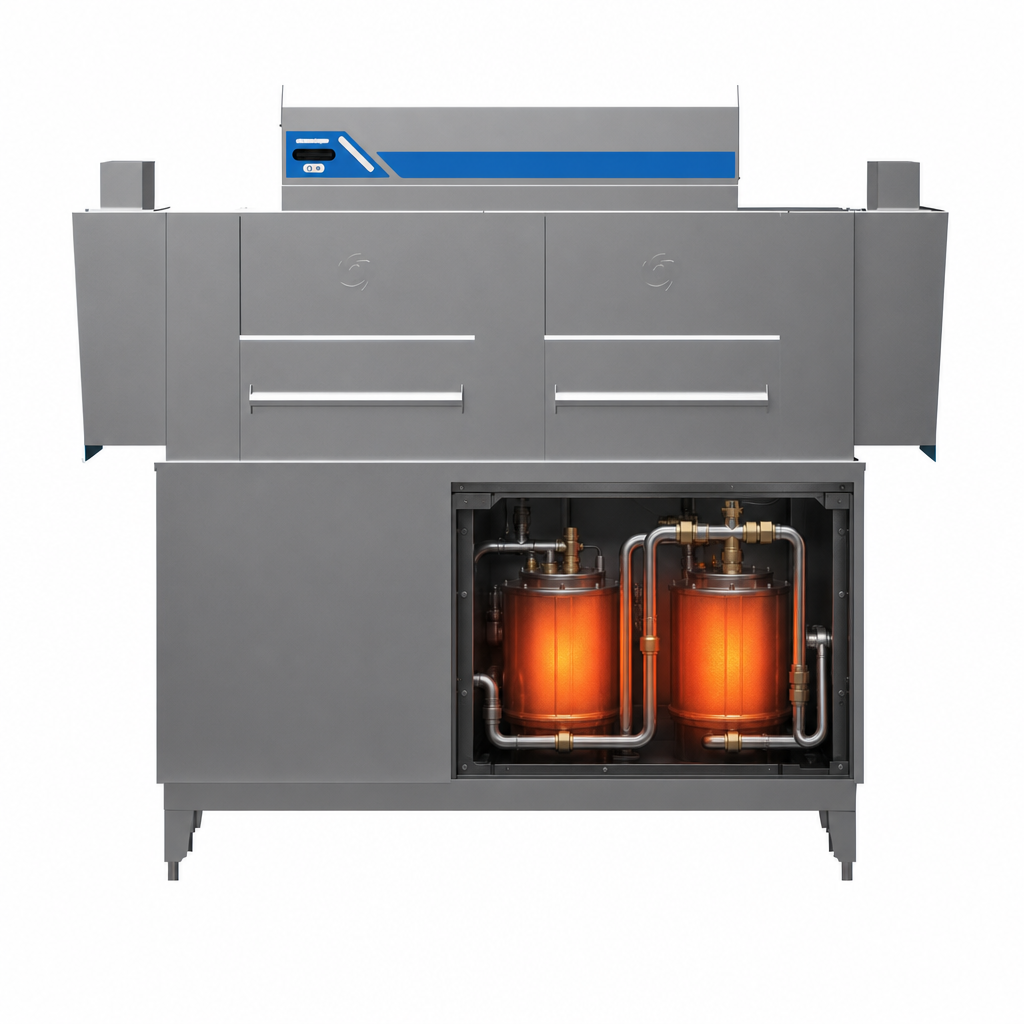 Dual Built-In HeatCore Boosters