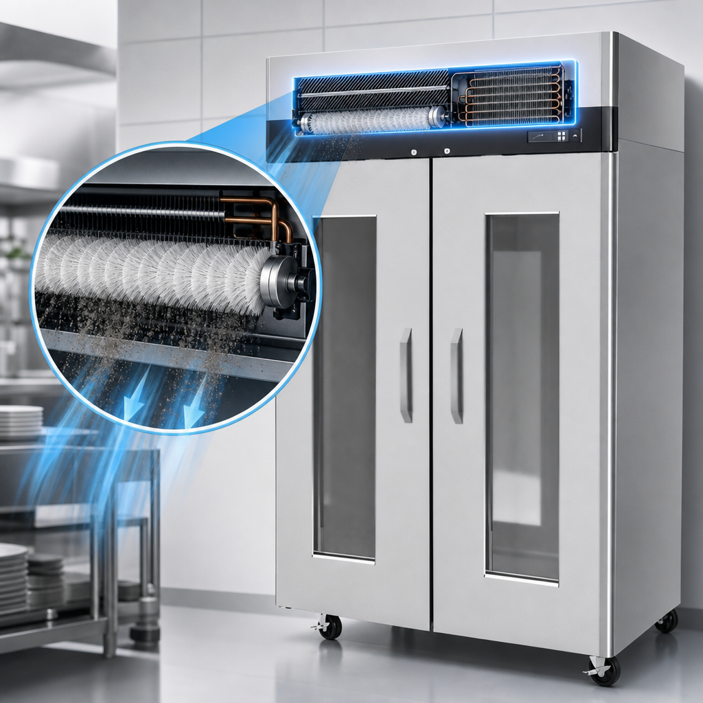 Self-Cleaning Condenser
