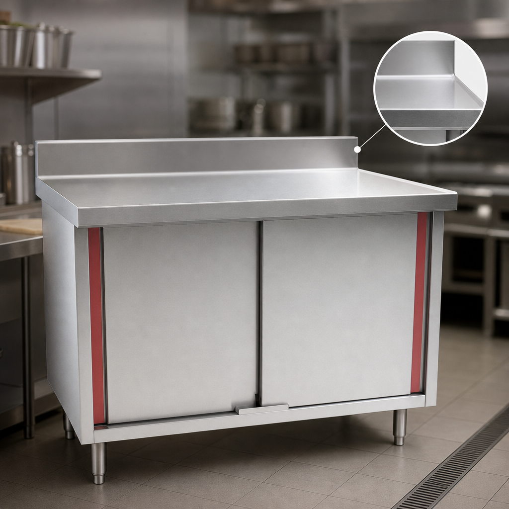 14-Gauge 304 Stainless Steel Top