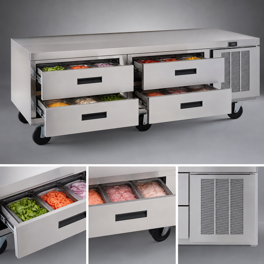 Four-Drawer Storage