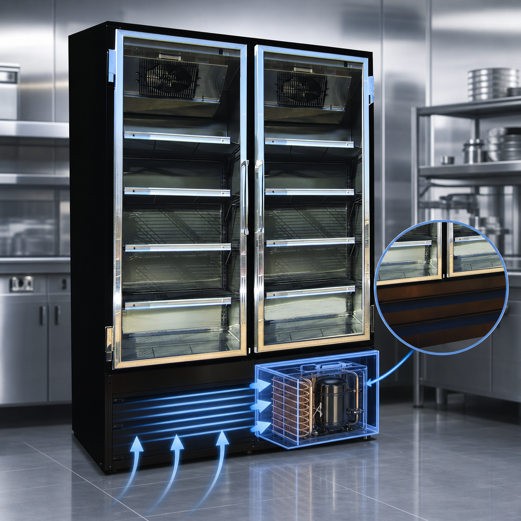 Bottom-Mounted Self-Contained Refrigeration