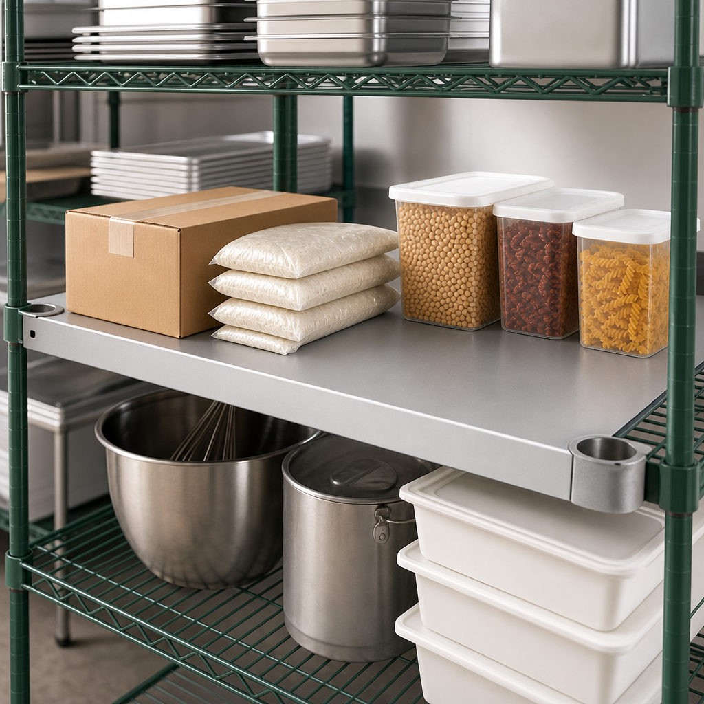Flat Solid Shelf