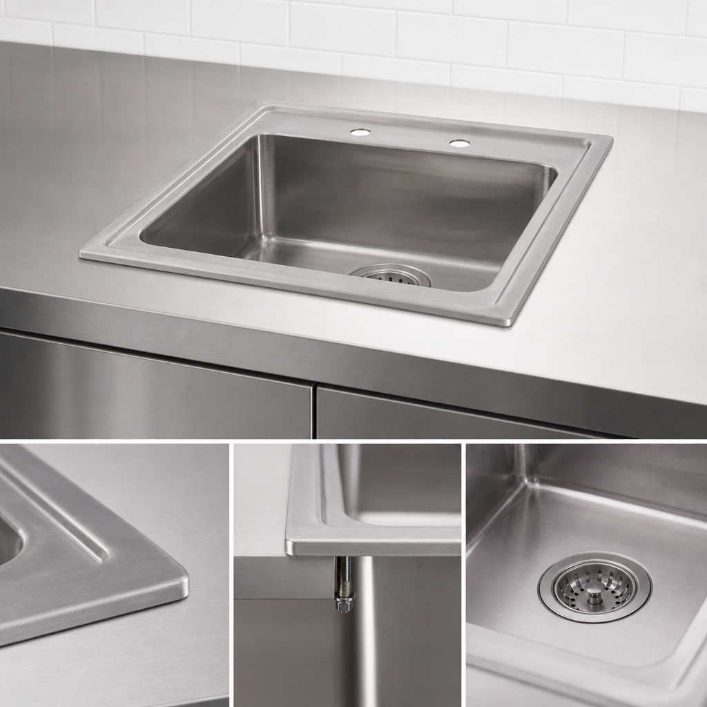Self-Rimming Drop-In Design