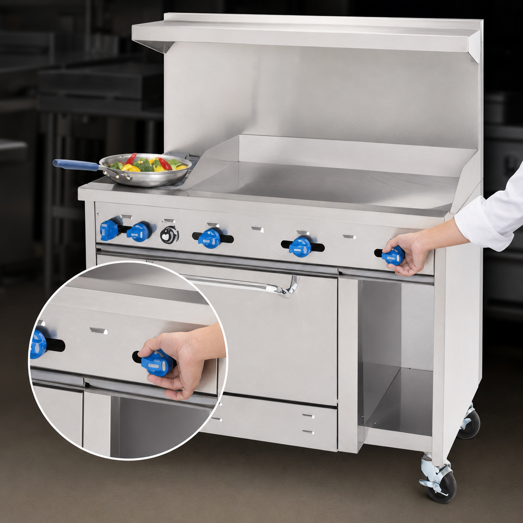 Manual Griddle Controls