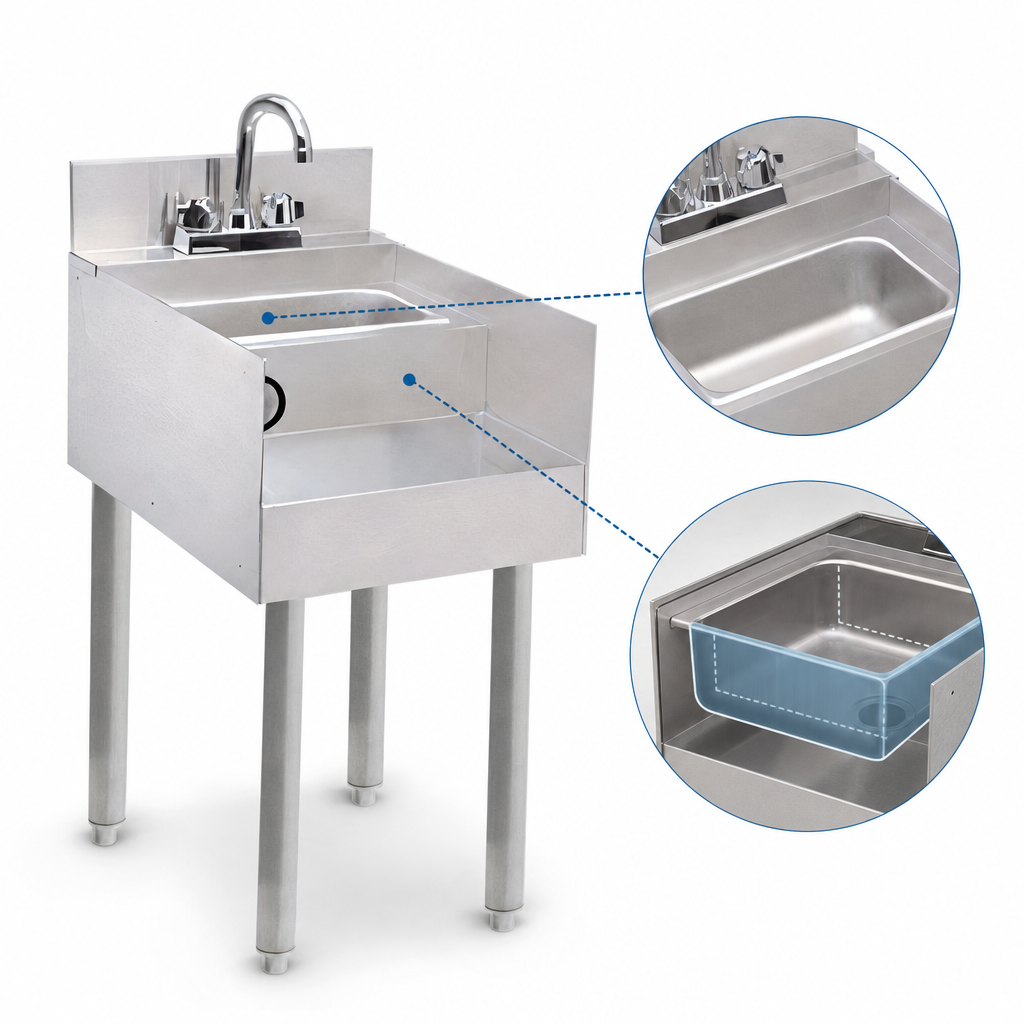 Integrated Dump Sink
