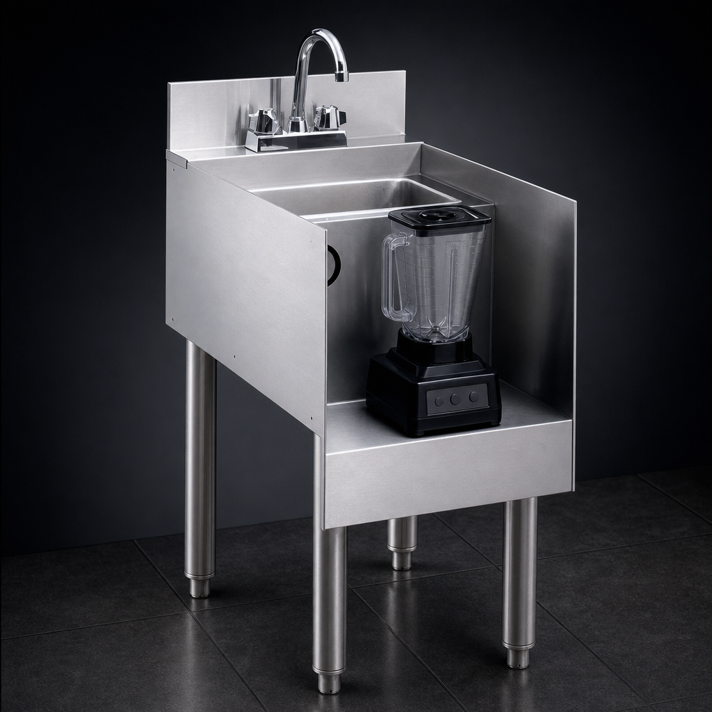 Recessed Blender Shelf