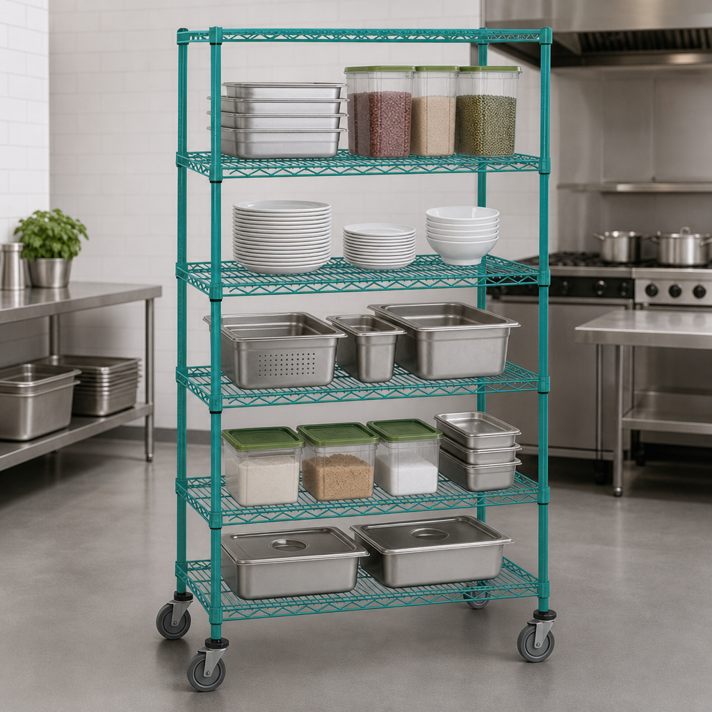 Five Shelf Capacity