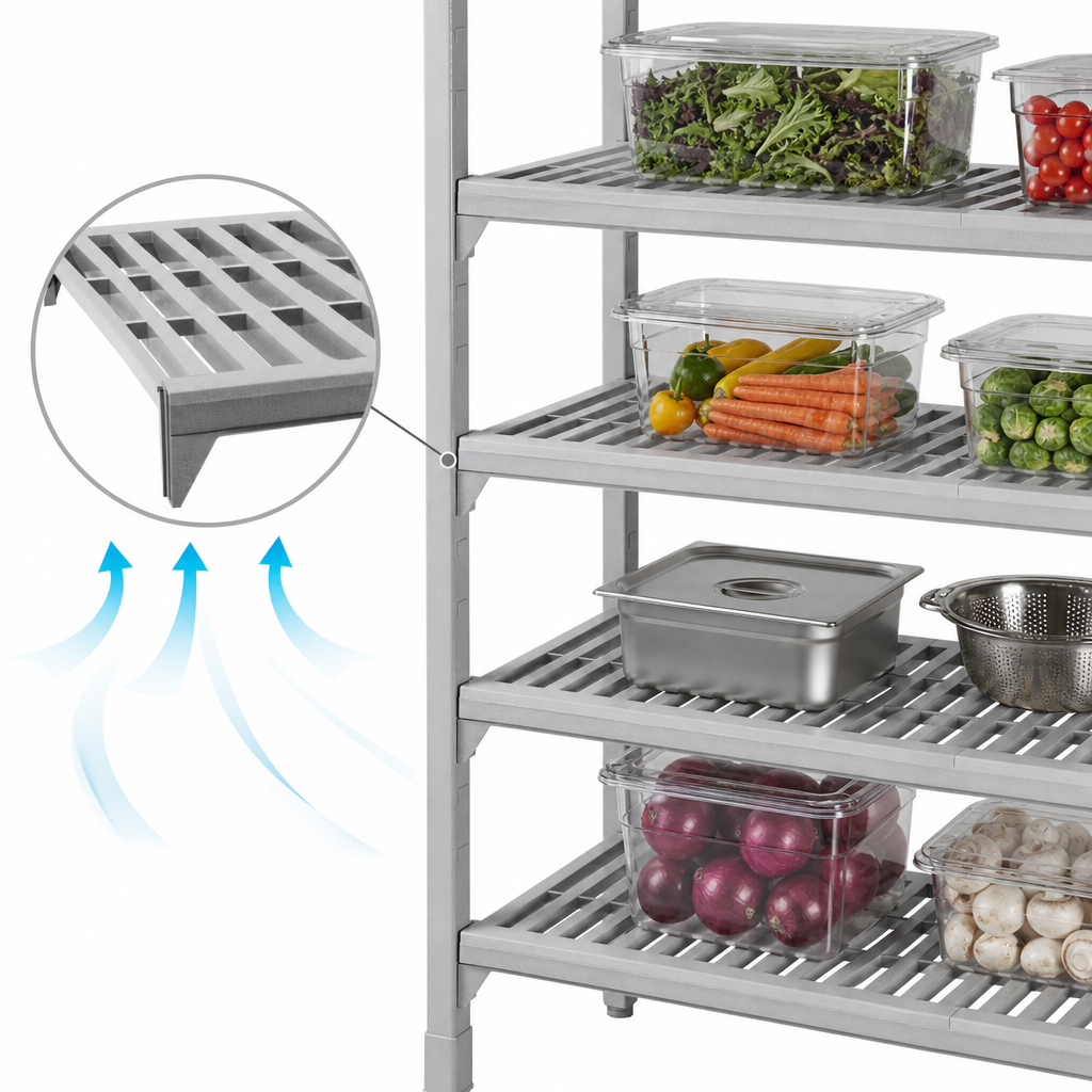 Vented Shelf Plates