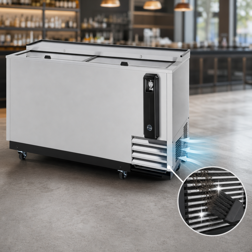 Self-Cleaning Condenser