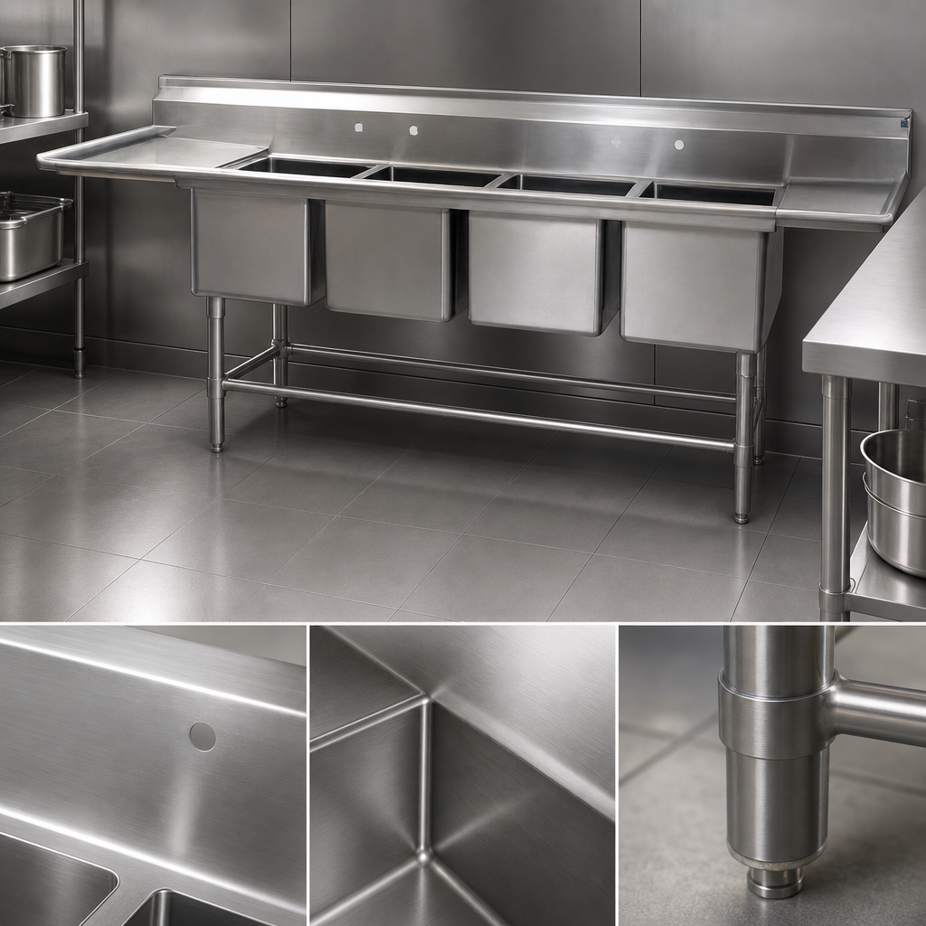 Heavy-Duty Stainless Steel Construction