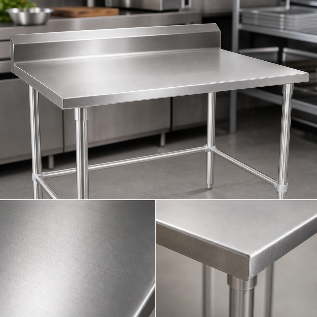 14-Gauge 300 Series Stainless Steel Top