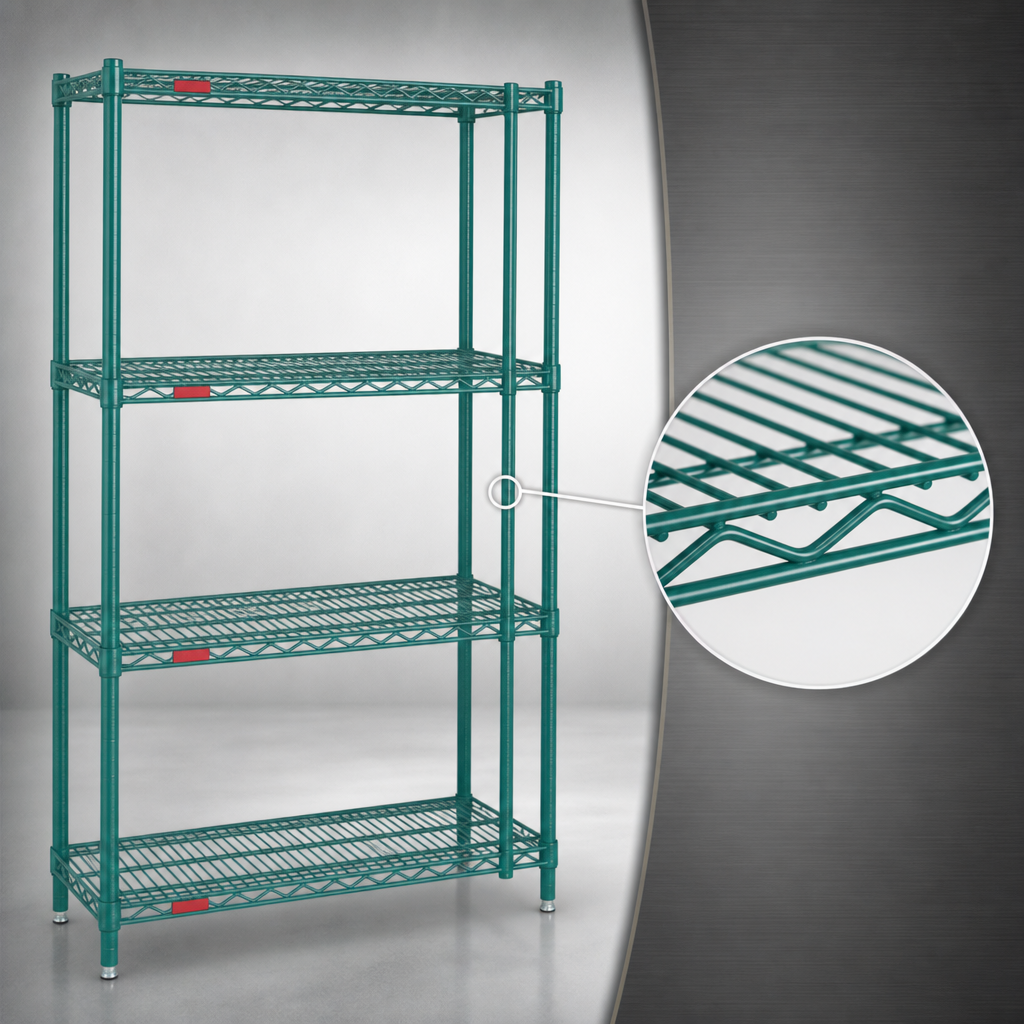Patented QuadTruss® Shelves
