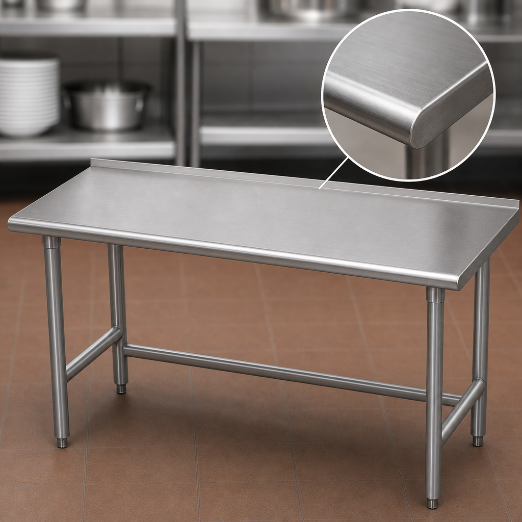 16 Gauge 304 Stainless Steel Top