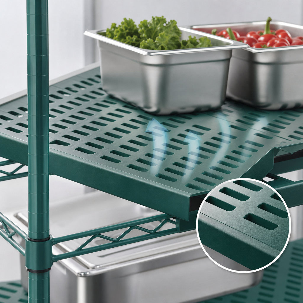 Louvered Polymer Surface
