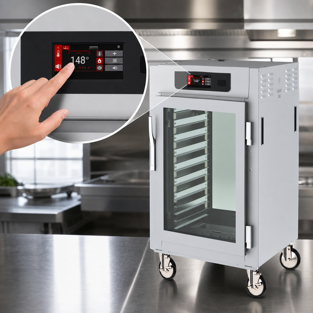 6.8-Inch Touch-Screen Controls