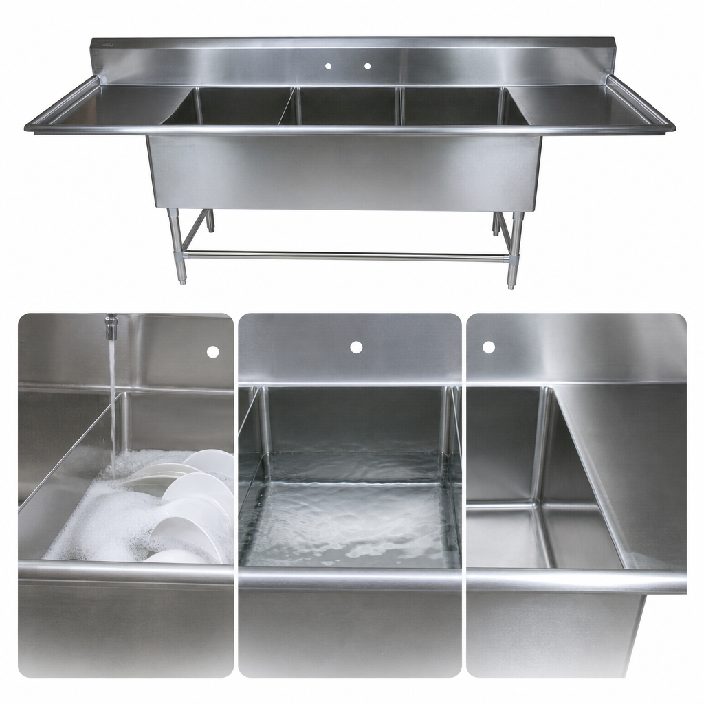 Three-Compartment Sink Design
