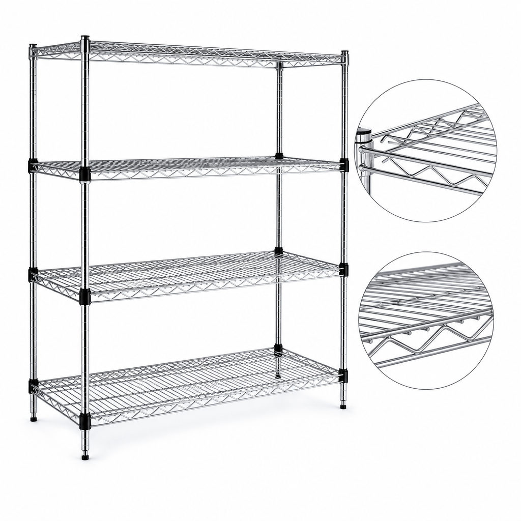 Patented QuadTruss Shelves