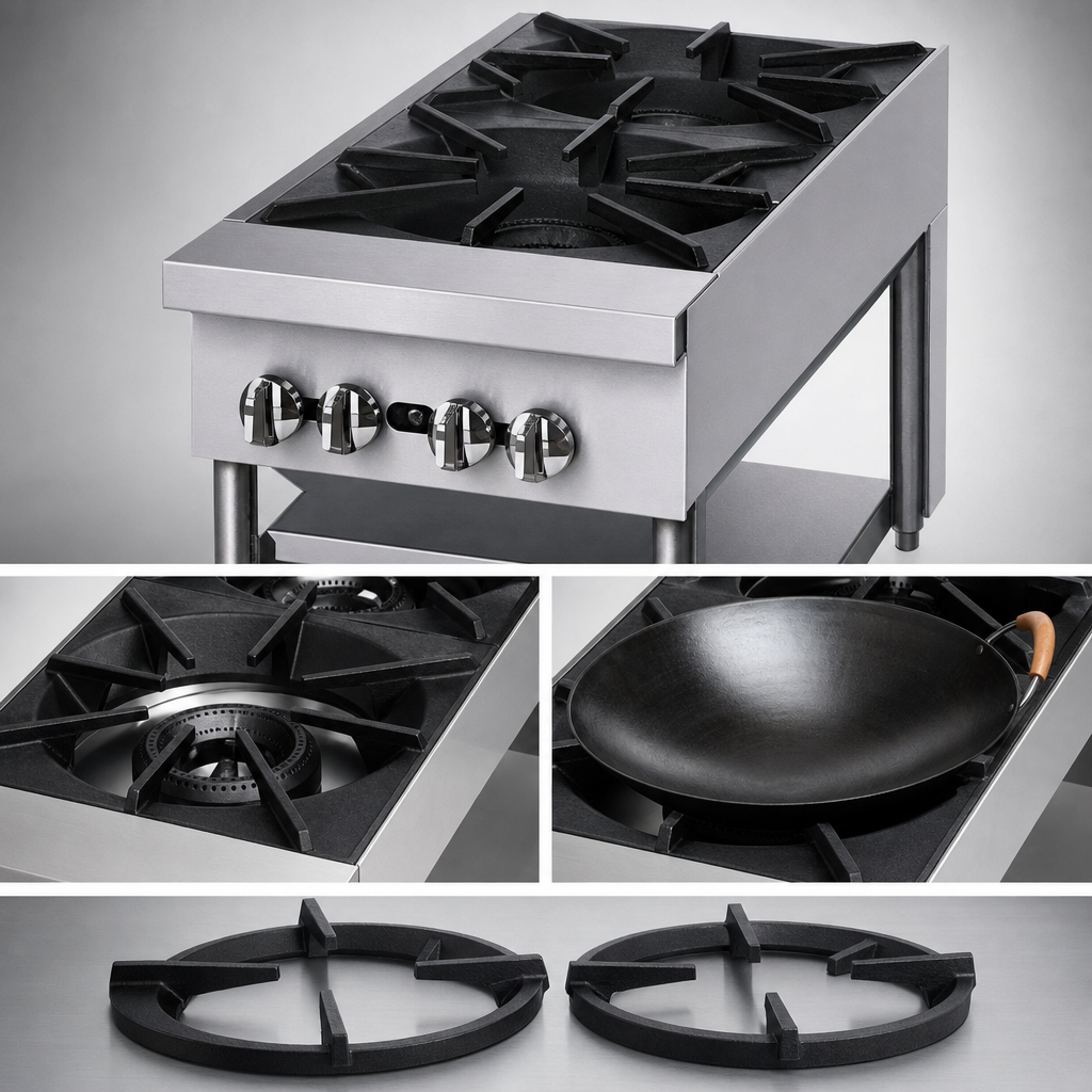 Reversible Cast Iron Top Grates