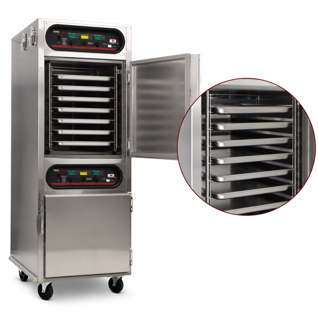 8 Full-Size Pan Capacity