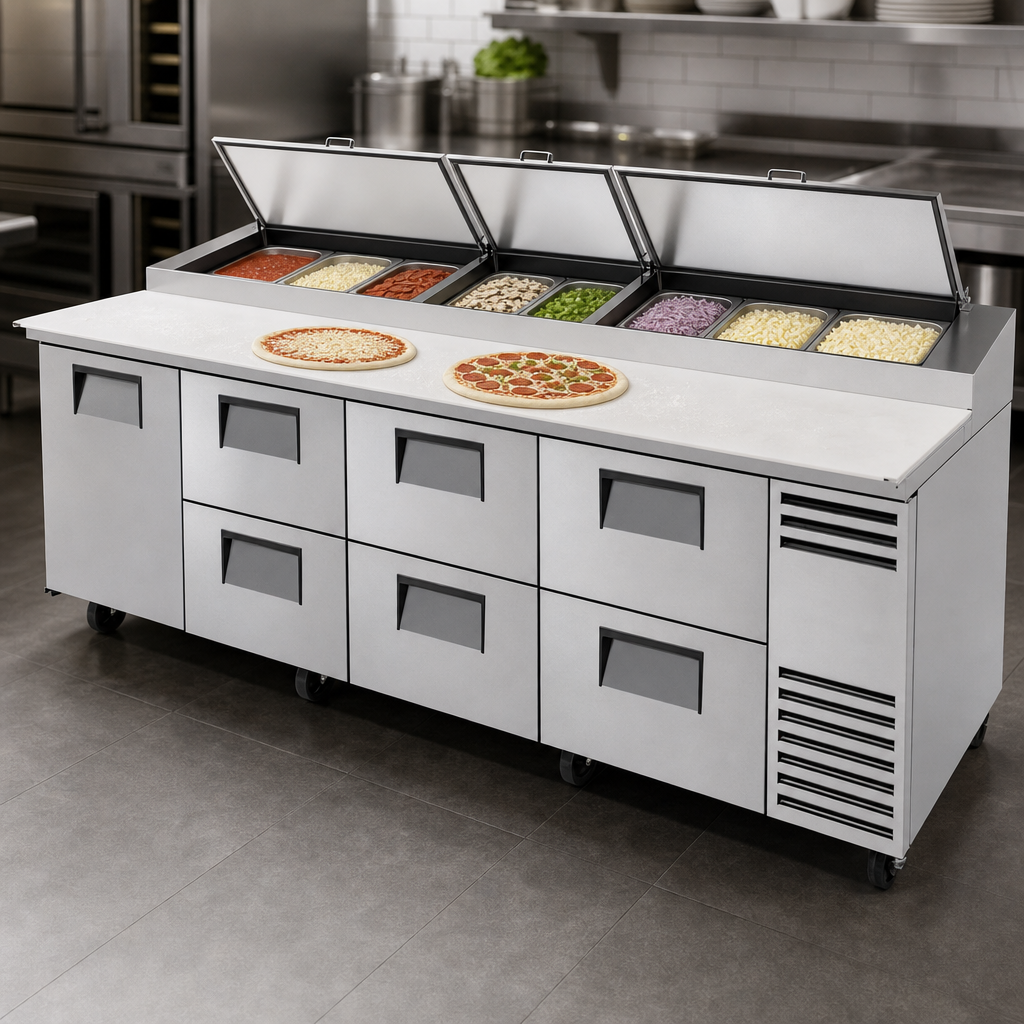 Pizza Prep Table Design