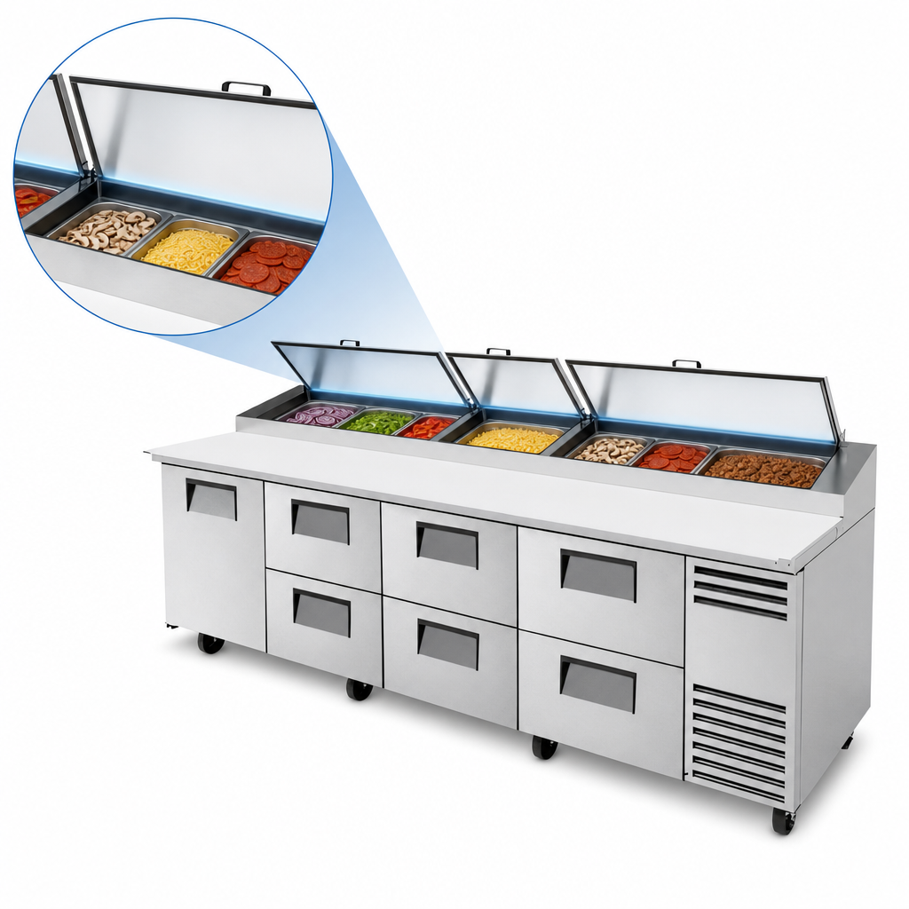Temperature-Controlled Pan Rail