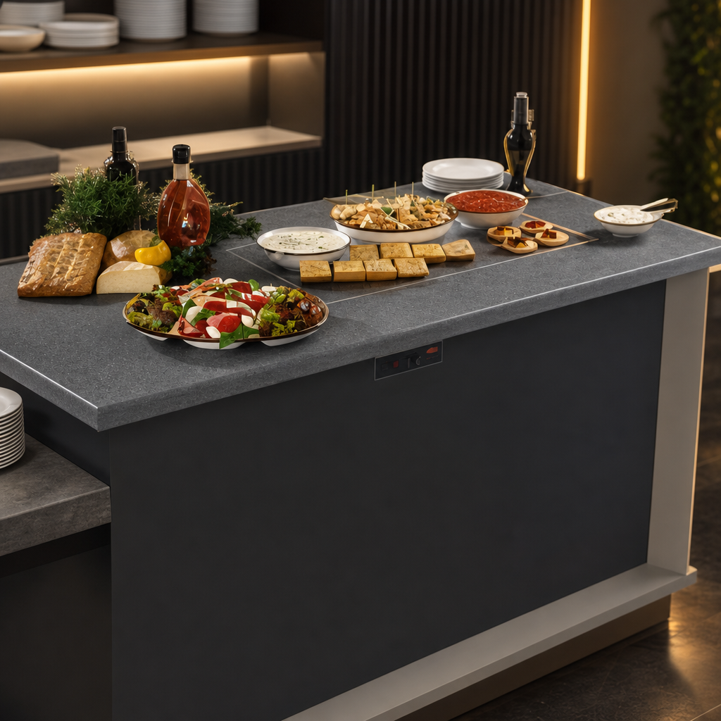 Food-Safe Simulated Stone Surface