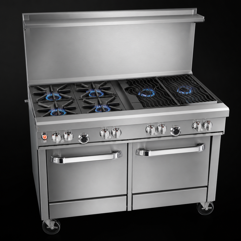 7-Burner Top Configuration