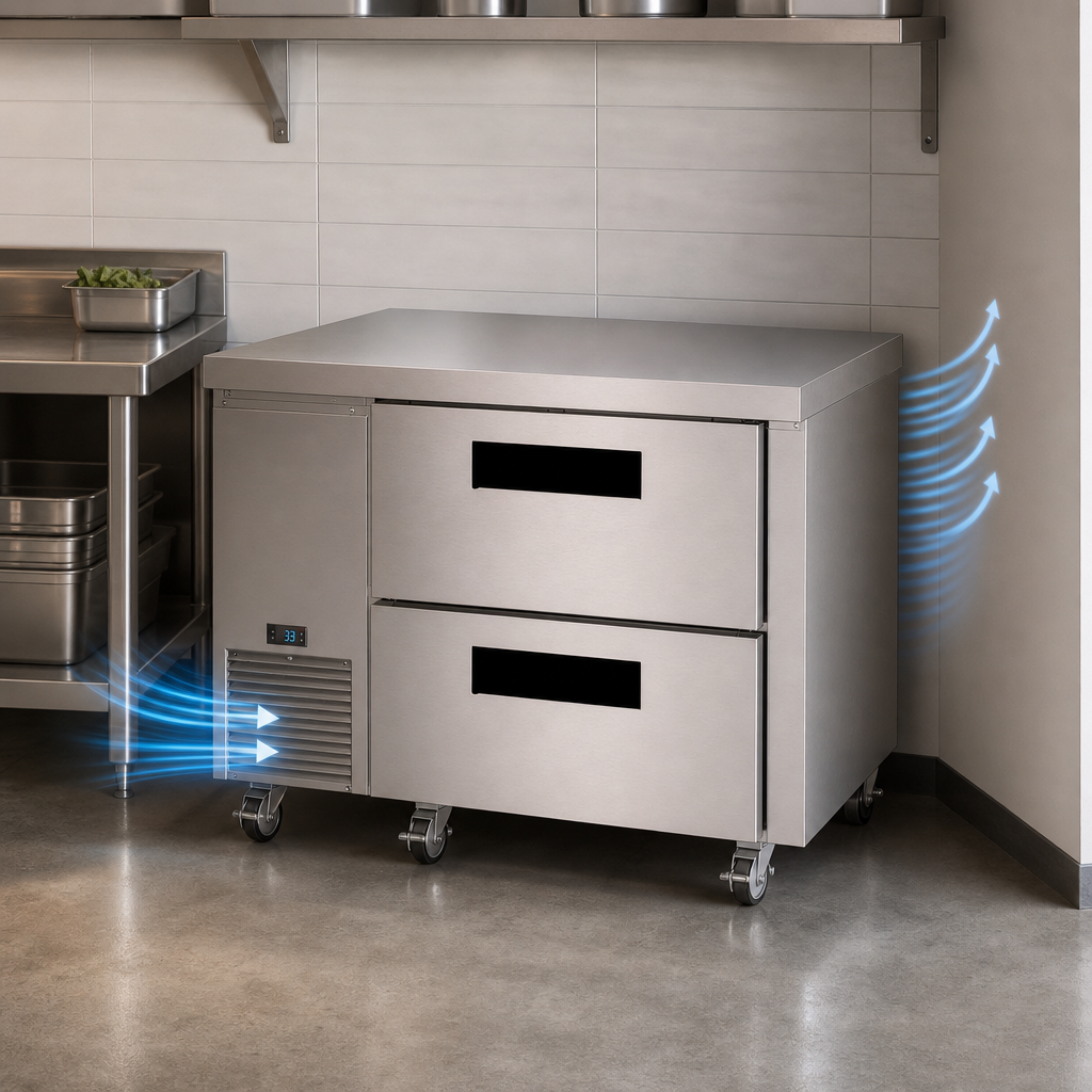 Front-Breathing Side-Mounted Refrigeration