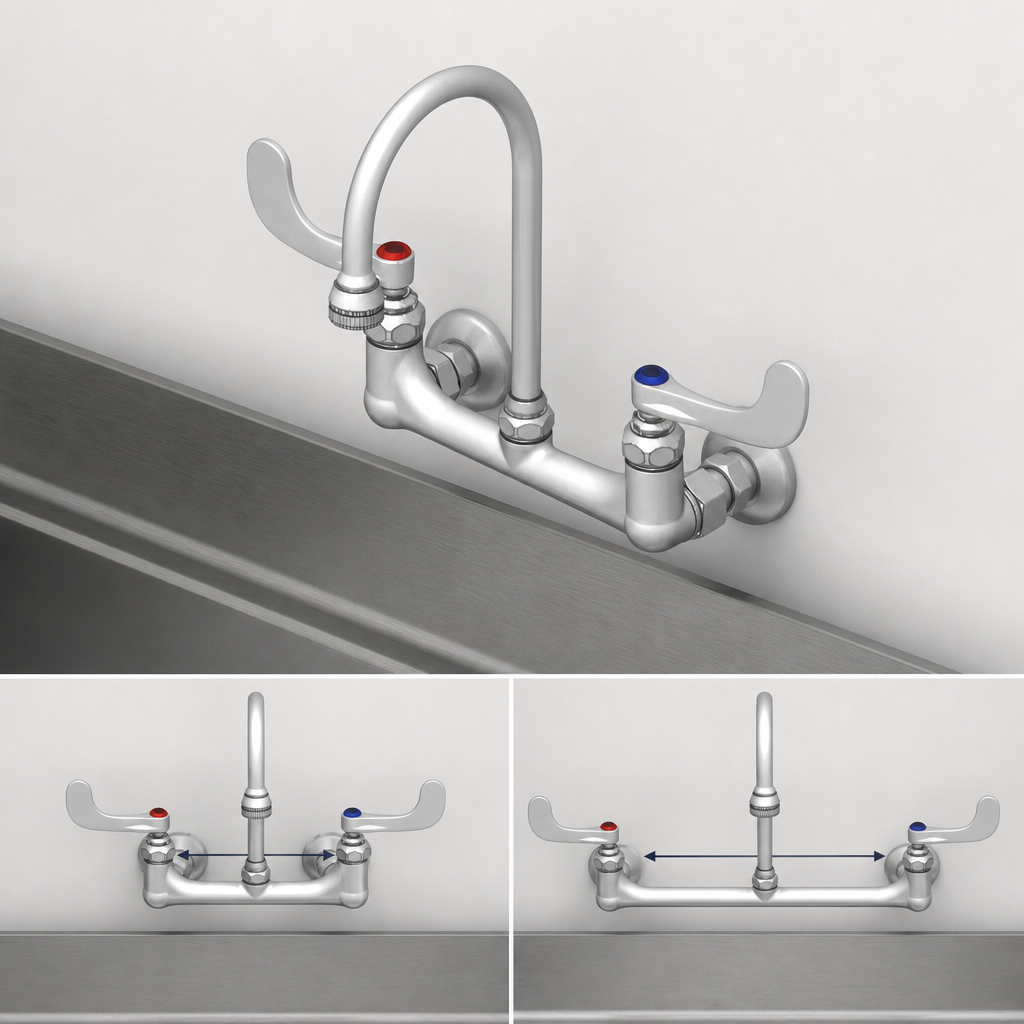 Adjustable 8-Inch Centers