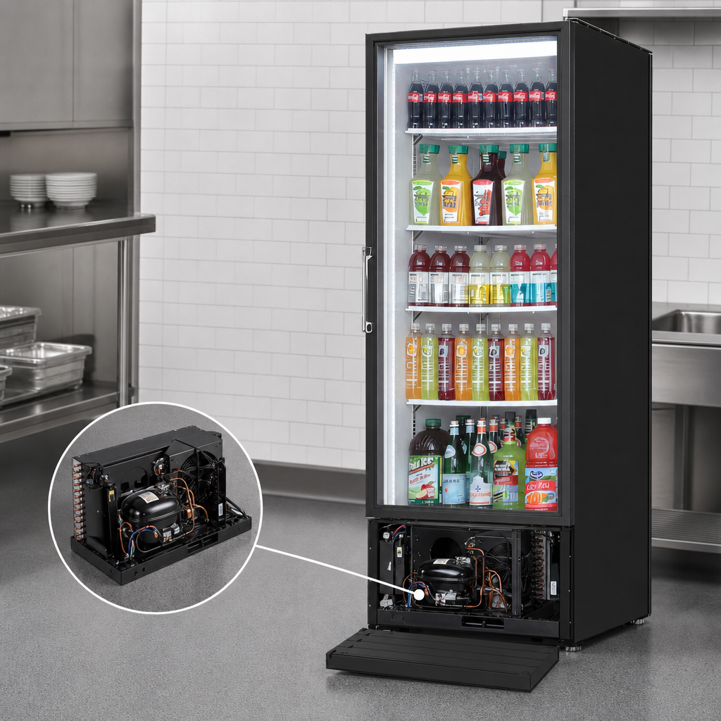 Bottom-Mounted Self-Contained Refrigeration