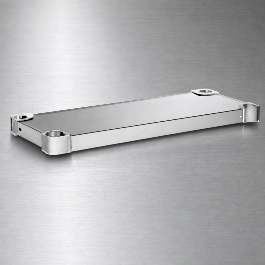 14-Gauge 304 Stainless Steel Construction