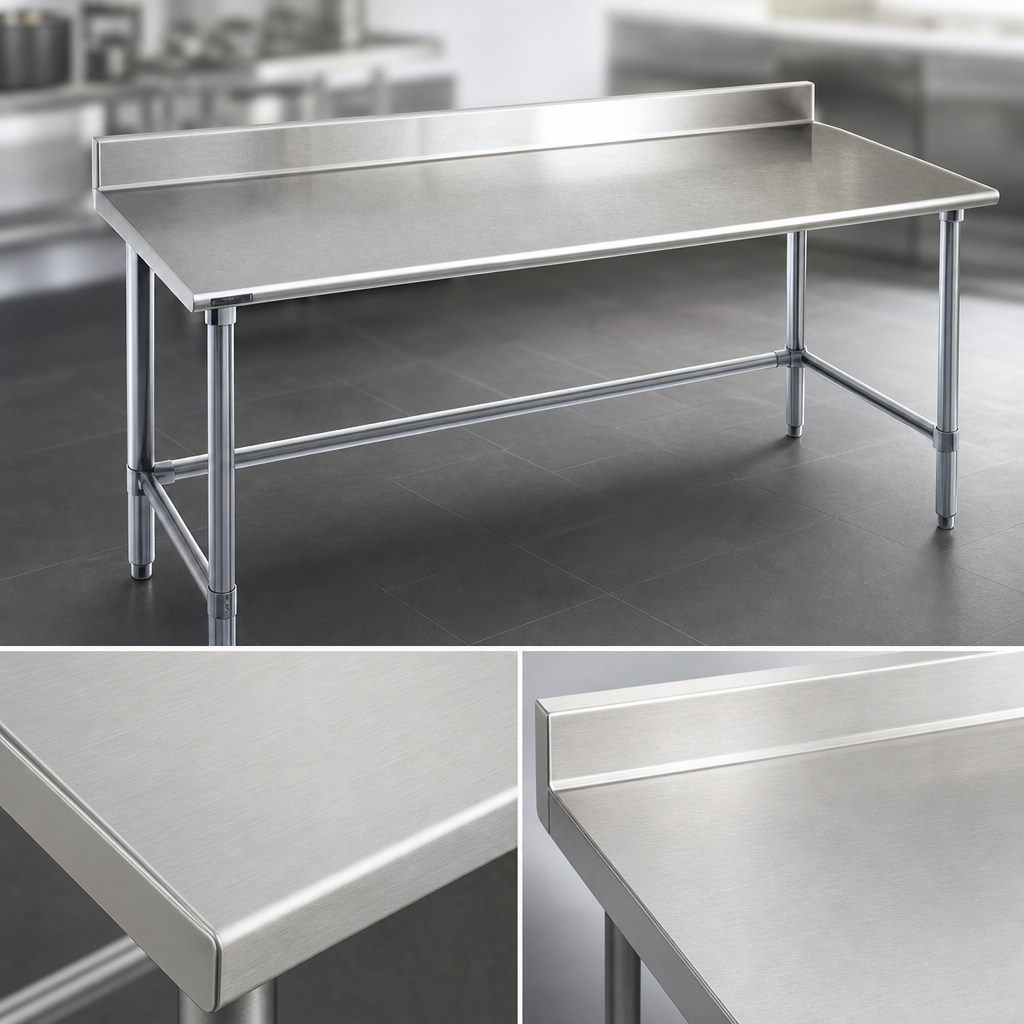 14 Gauge 300 Series Stainless Steel Top