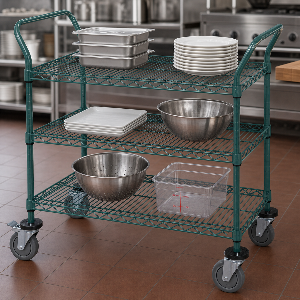 Three Wire Shelves