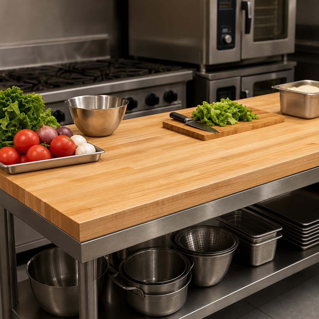 Edge Grain Flat Top