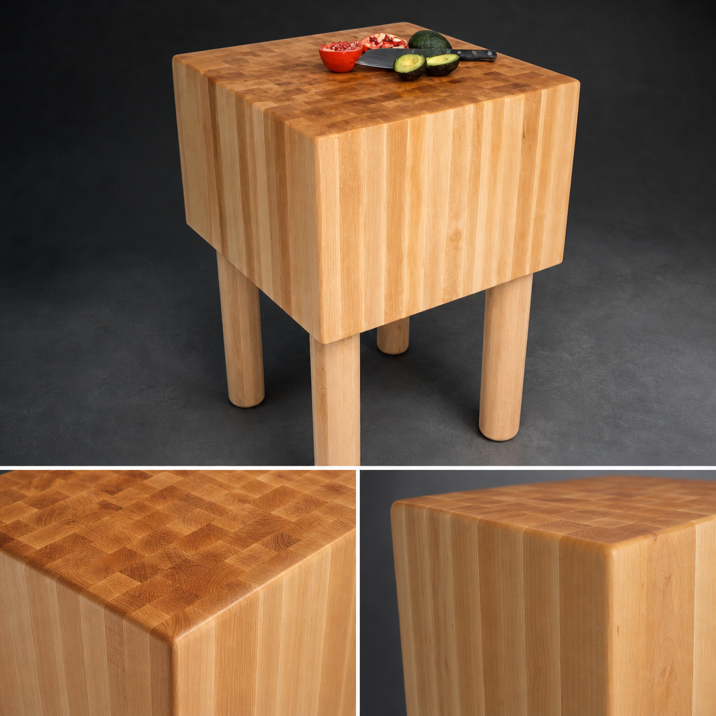 End Grain Maple Top
