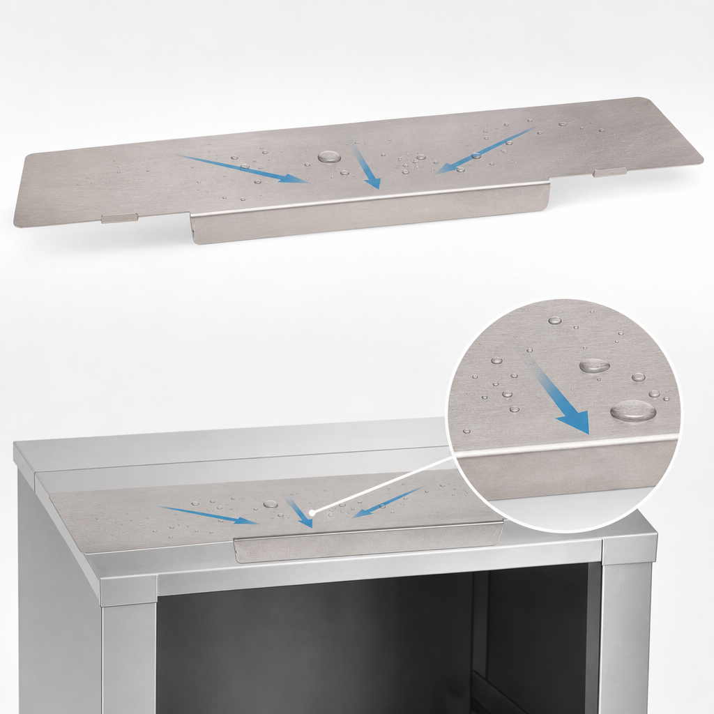 Pitched Drainboard Top