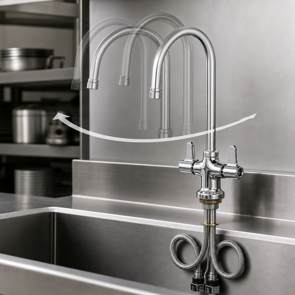 Gooseneck Swivel Spout