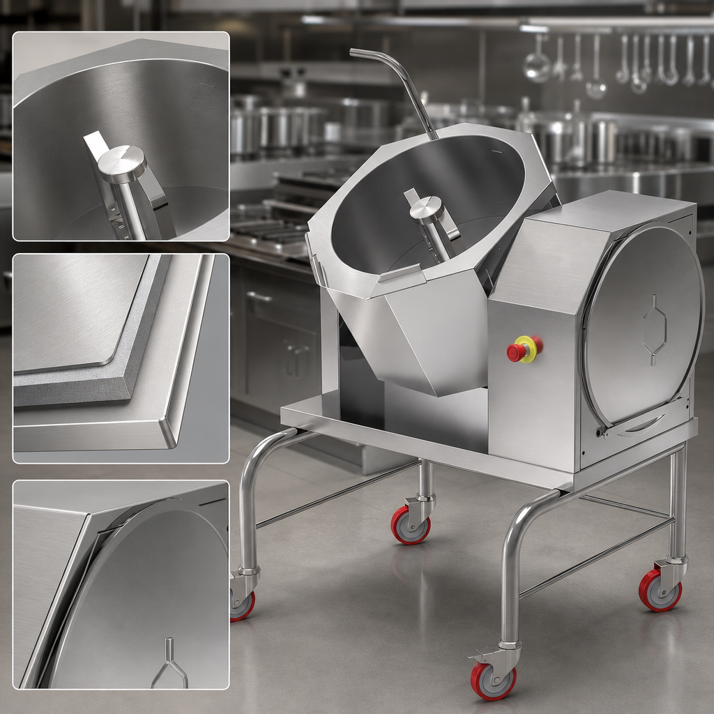 Durable Stainless Steel Construction