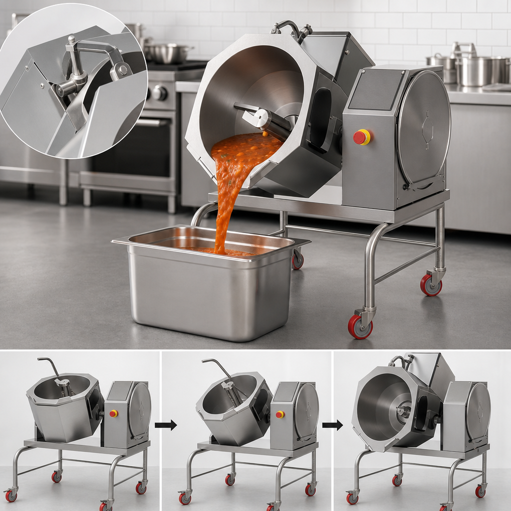 Manual Tilting Vessel