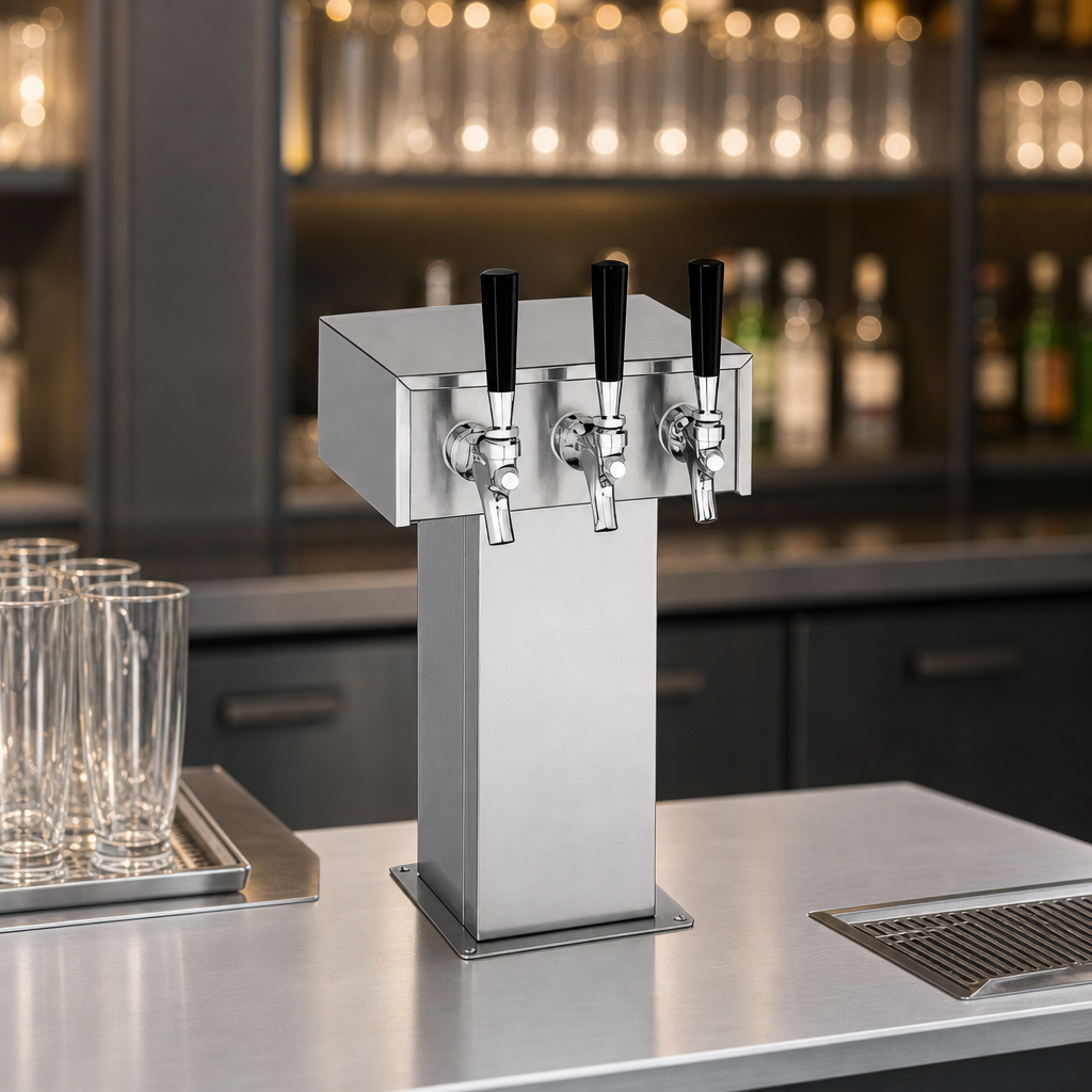 Three-Faucet Capacity