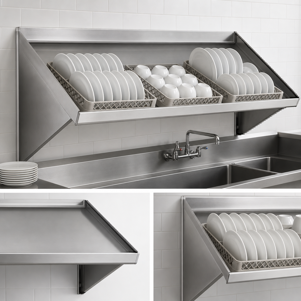 Slanted Solid Shelf Design