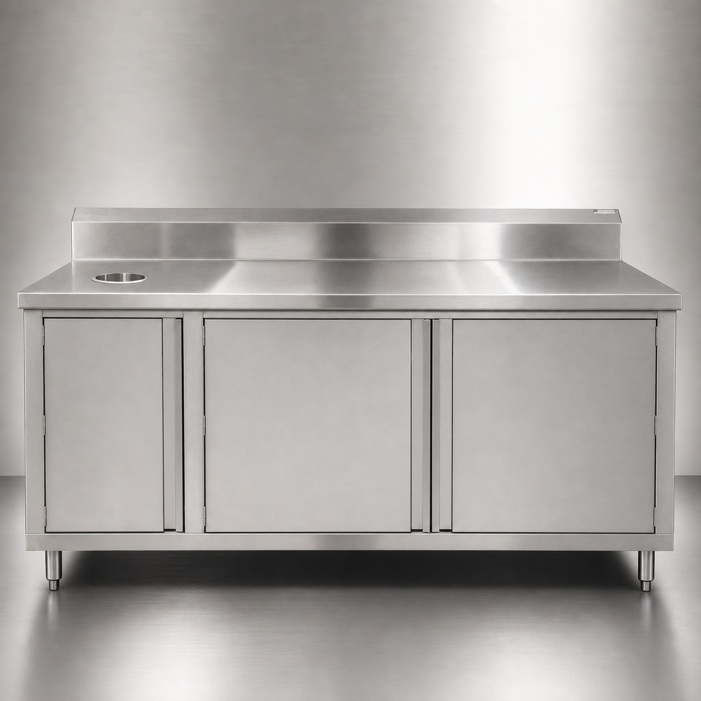 14-Gauge Type 300 Stainless Steel Top