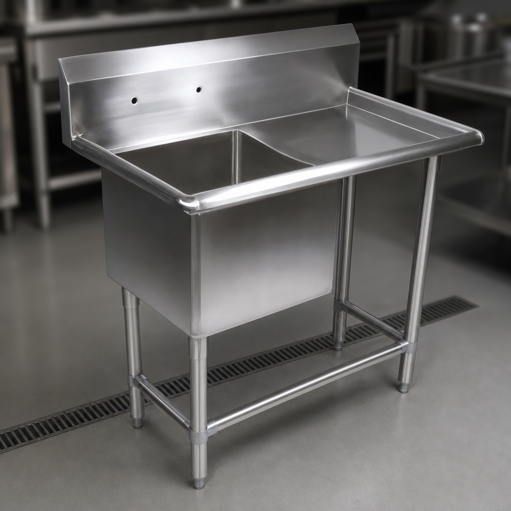 16-Gauge 300 Series Stainless Steel Construction