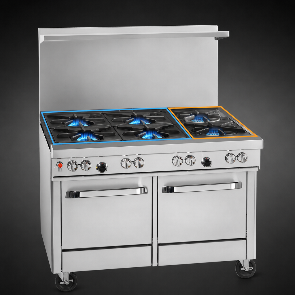 Mixed Burner Top