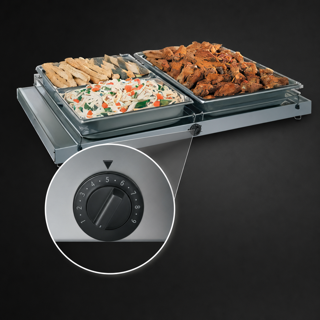 Built-In Adjustable Thermostat