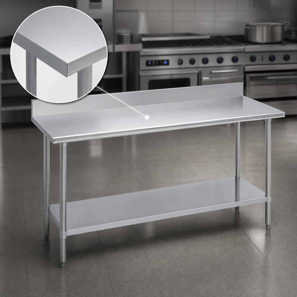 16-Gauge 300 Series Stainless Steel Top